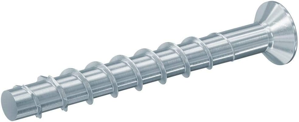 fischer UltraCut FBS II 8x60 10/- Senkkopf, leistungsstarke Betonschraube für den Innenbereich, zur