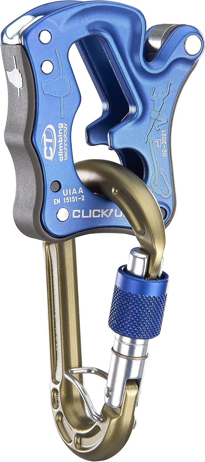 Climbing Technology Unisex – Erwachsene Click Up Kit Sicherer Einheitsgrösse blau, Einheitsgrösse bl