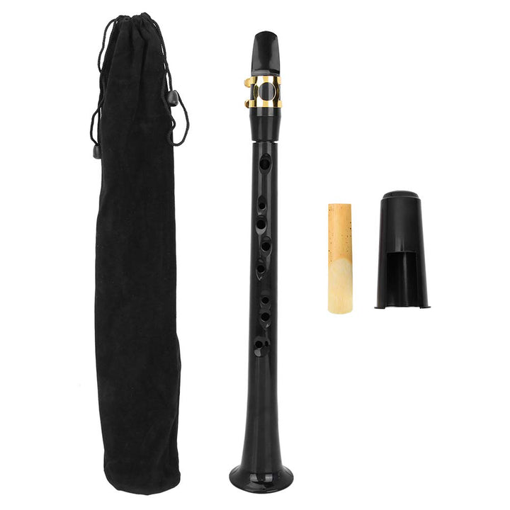 Tragbares Taschen-B-Saxophon Taschen-Saxophon Mini-Taschen-Saxophon mit Reed-Aufbewahrungstasche
