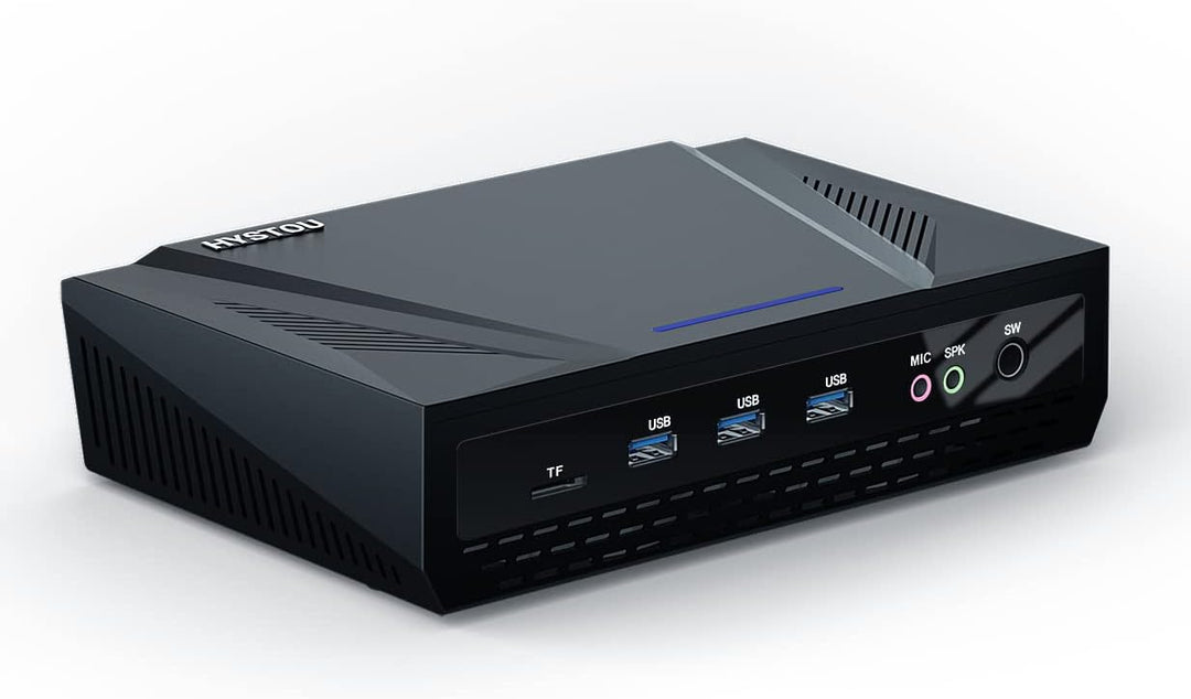 HYSTOU Mini PC Gaming I7: Windows 11 Pro i7 10870H Mini Desktop PC 32GB Ram 512GB NVMe SSD 4K HD-MI