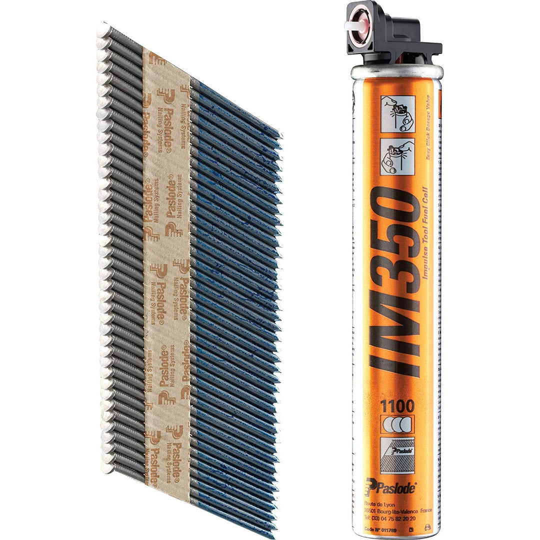 Paslode Impulse Packs - galvanisiert plus (gerillt) - Ø 2,8 x 51 mm
