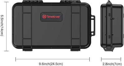 Smatree 2,4 Liter wasserdichte Koffer Kompatibel mit DJI Osmo Pocket 2/Pocket 1(Kamera &Zubehör sind