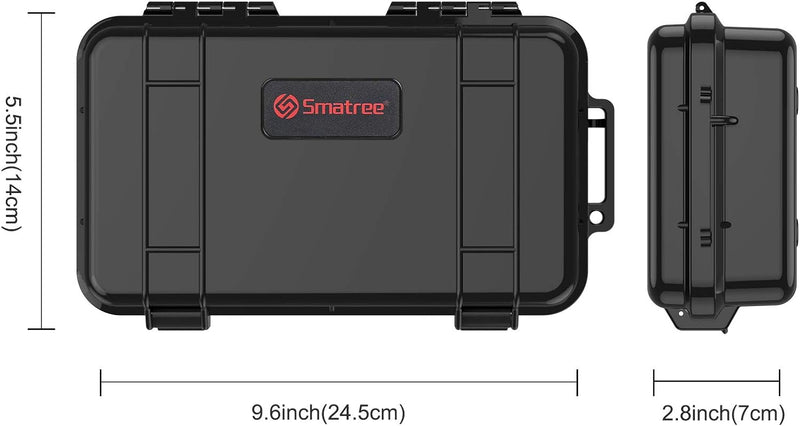 Smatree 2,4 Liter wasserdichte Koffer Kompatibel mit DJI Osmo Pocket 2/Pocket 1(Kamera &Zubehör sind