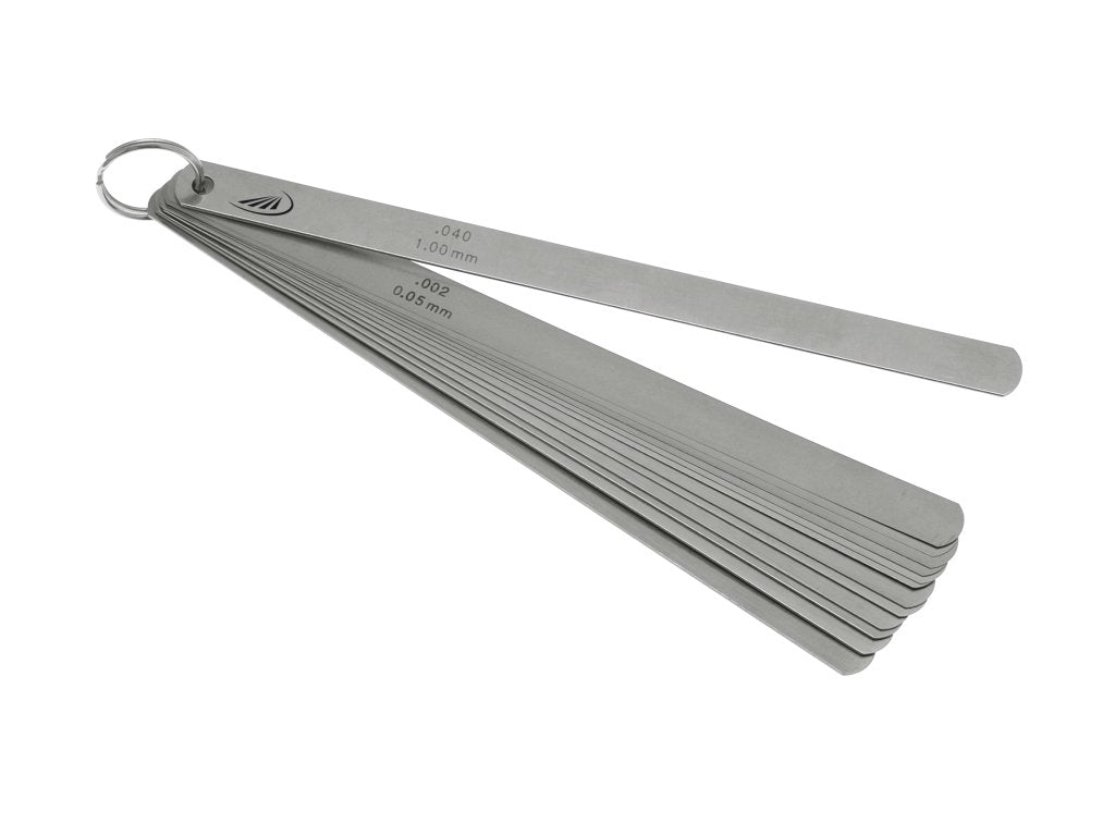 HELIOS-PREISSER 0606172 Fühlerlehren 20 Blatt, 300 x 13 mm, 0,05-1 mm, 300 x 13 mm