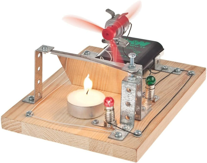 matches21 Thermolüfter Bausatz f. Kinder Werkset Bastelset ab 12 Jahren