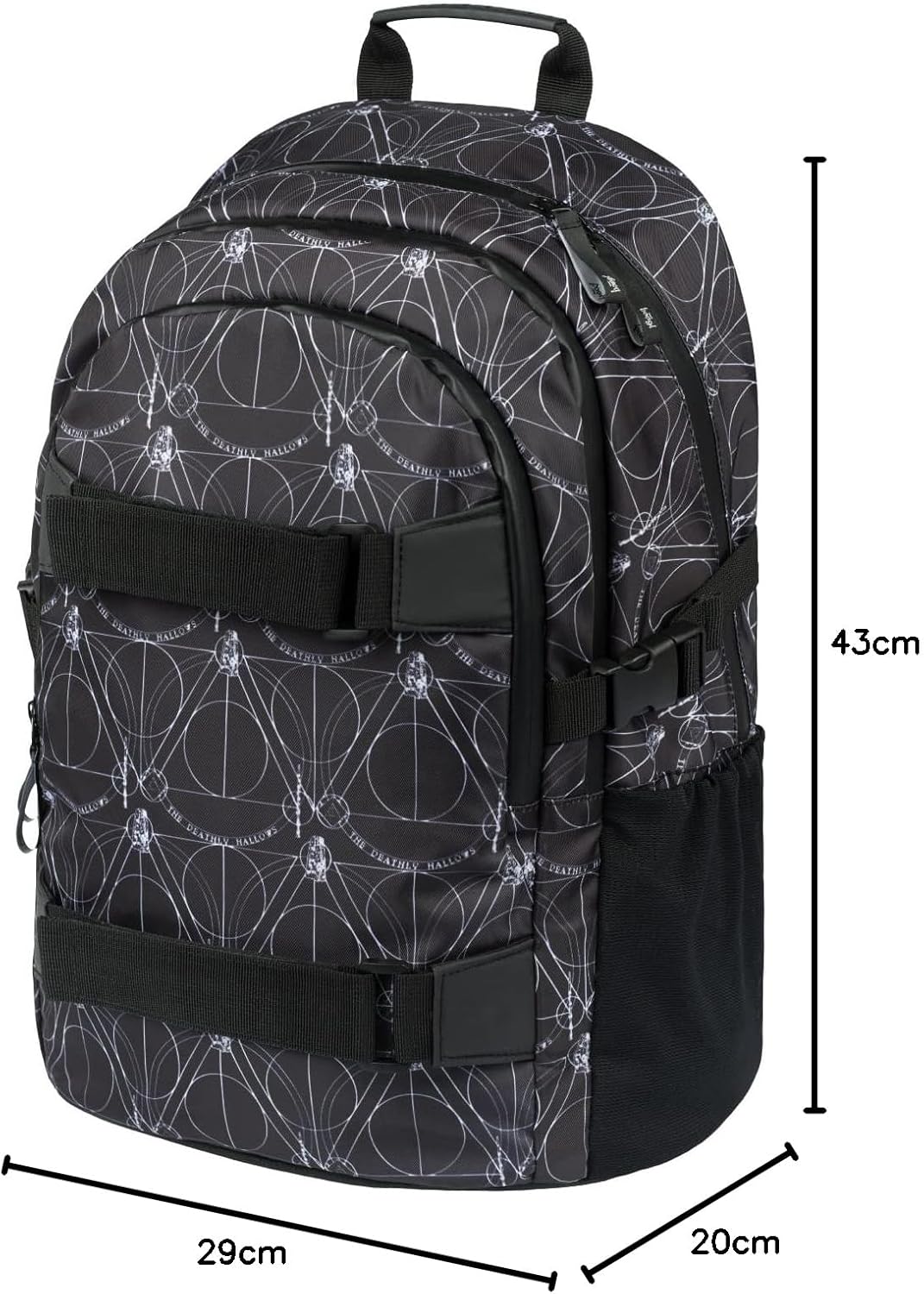 Baagl Schulrucksack Set Jungen Mädchen 3 Teilig, Schultasche ab 3. Klasse, Grundschule Ranzen mit Br