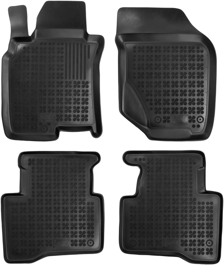 Hohe Gummi Fussmatten passend für für Nissan X-Trail ab 2001-5/2007 (T30) AZUGA AZ10300124 Automatte