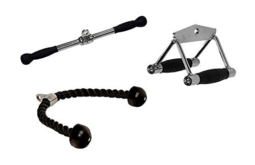 POWER-XTREME Kabelzuggriffe, Ergo-Griffset, Studioqualität | Griffe für Kraftstationen, Kabelzug, Se