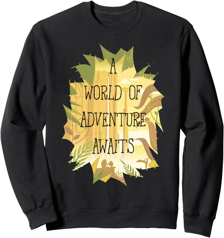 Disney Pixar Up A World Of Adventure Awaits Sweatshirt