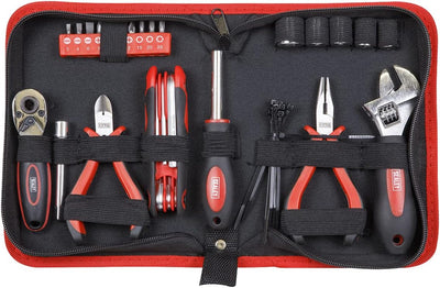 SEALEY MS164 Motorrad Toolkit underseatkann unter Stahlbürsten/