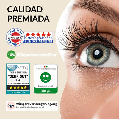 EYECATCHA Wimpernserum hormonfrei - mit Black Sea Rod Oil – Wimpern Booster für lange Wimpern, Wimpe