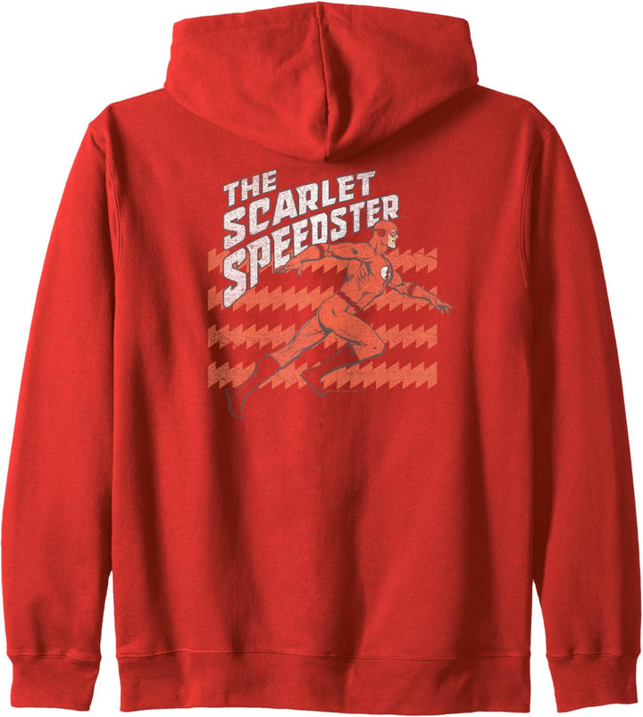 The Flash Vintage Scarlet Speedster Kapuzenjacke