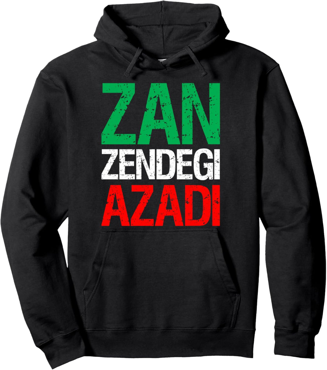 Frau Leben Freiheit Iran Zan Zendegi Azadi Persisch Pullover Hoodie
