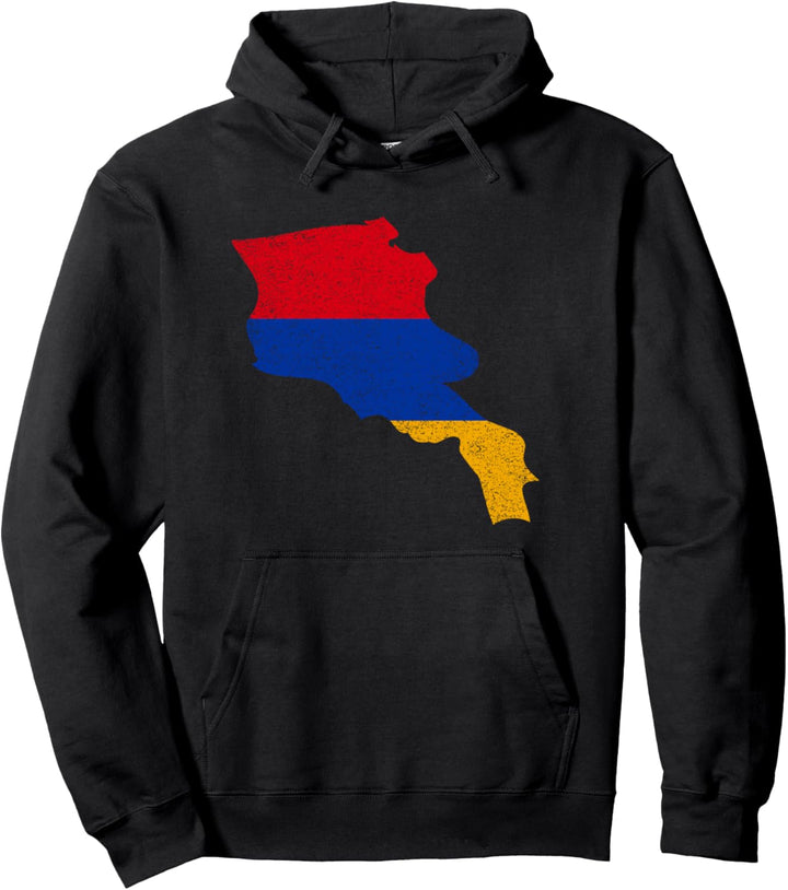 Armenien Land mit armenischer Flagge verzweifelt Pullover Hoodie