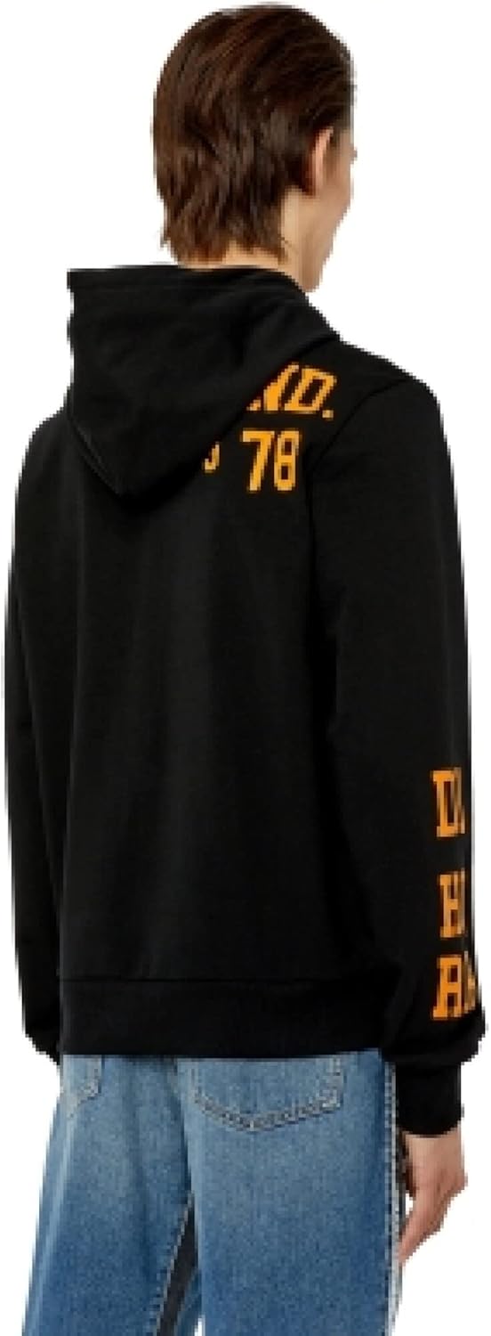 Diesel Herren Sweatshirt M Schwarz, M Schwarz
