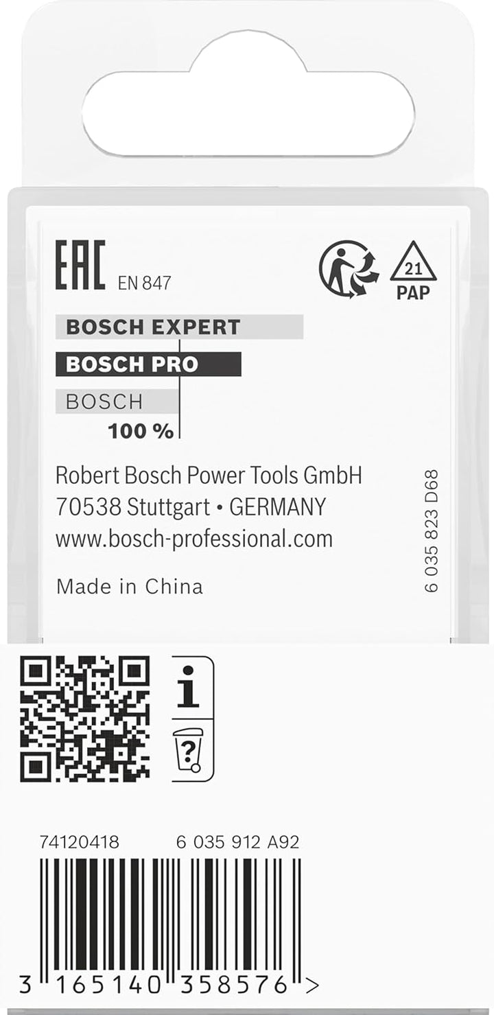 Bosch Professional 1x Kantenformfräser Standard for Wood (für Holz, Radius 4.8mm, Breite 9.6mm, Arbe