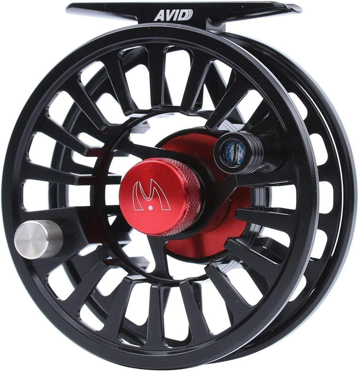 MAXIMUMCATCH Fliegenrolle Avid Serie Fliegenfischen Rollen grosser Spulenkern in 1/3, 3/4, 5/6, 7/8,