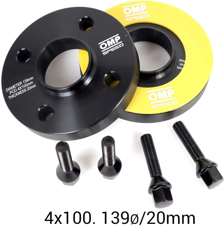 OMP SPEED Set Abstandhalter OMP 20Mm 4X100 57.1 M12X1.5 4x100 57.1 20mm, 4x100 57.1 20mm