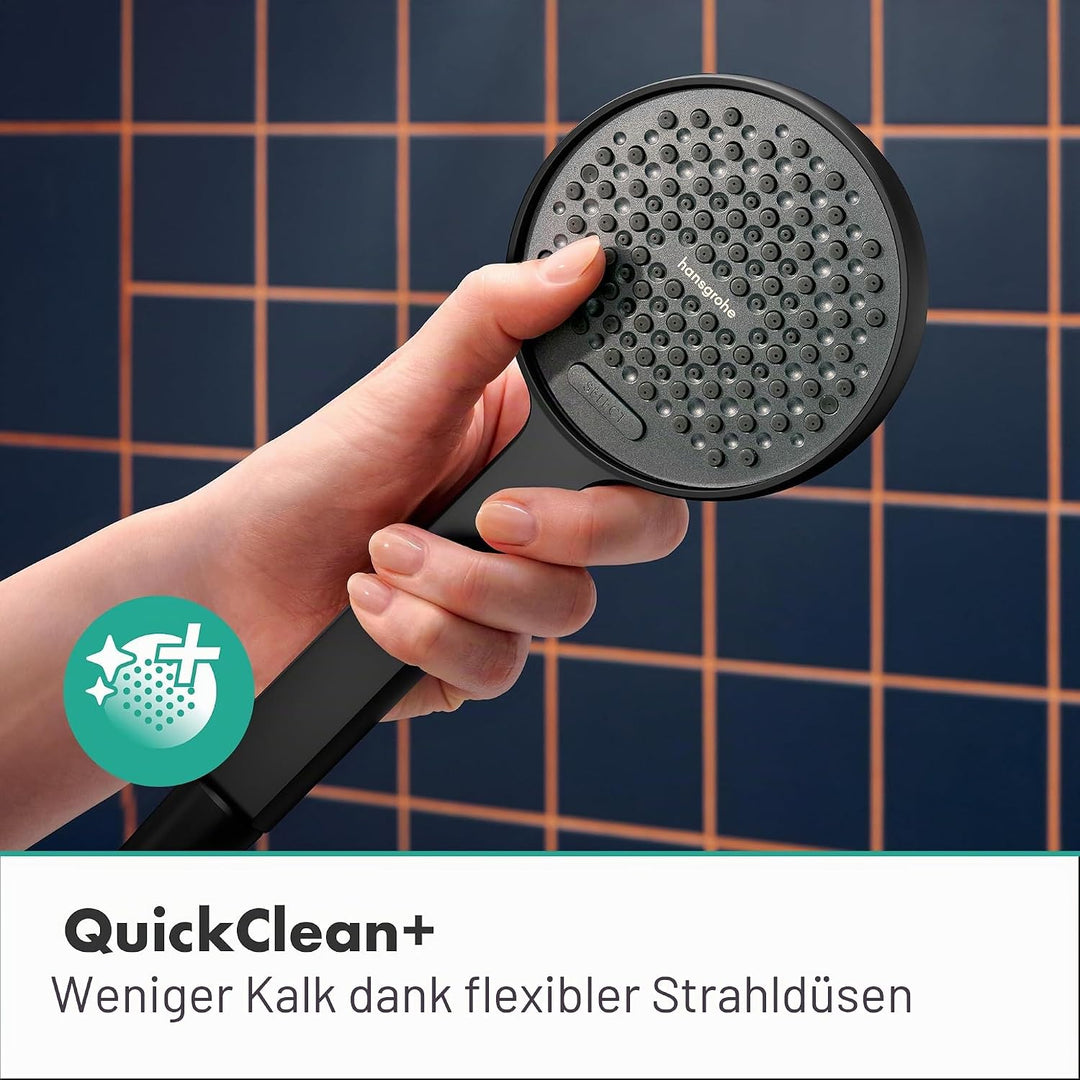 hansgrohe Activera Select S - wassersparender Duschkopf 8 l/min (EcoSmart), Handbrause mit 2 Strahla