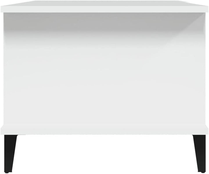 Couchtisch Weiss Wohnzimmertisch Modern 90x50x40 cm Side Table Beistelltisch Stilvollen Kleiner Tisc