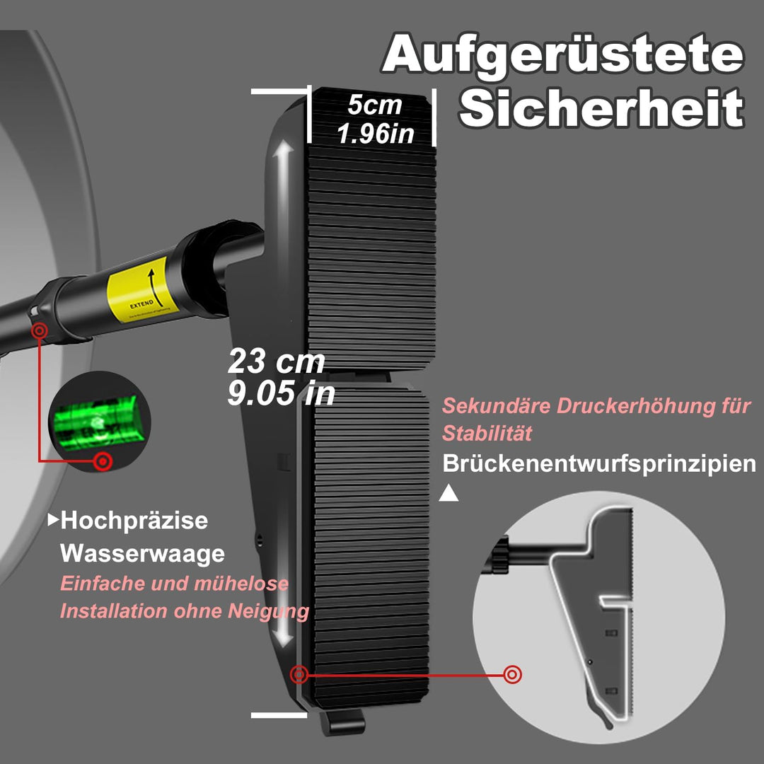 Klimmzugstange schwarz, schwarz