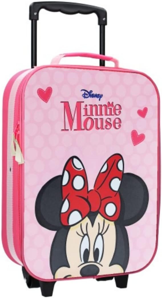 mybagstory - Koffer - Minnie Mouse - Rosa - Kinder - Gepäck - Reise - Urlaub - Mädchen Koffer - Grös