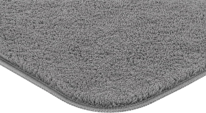 Brandsseller Badematte 70x120 cm Badvorleger Badteppich Badezimmerteppich Duschvorleger Grau