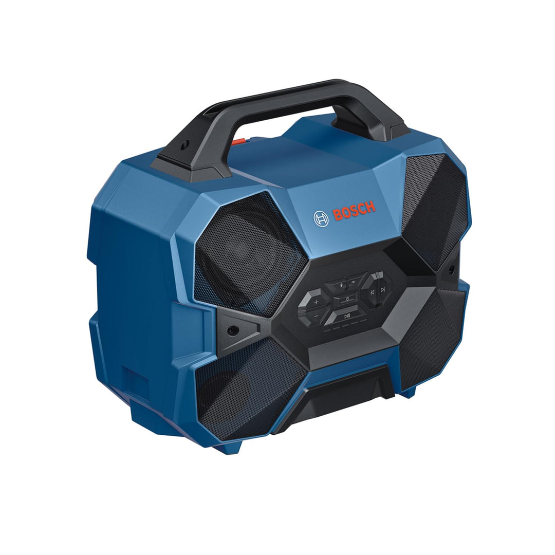 Bosch Professional 18V/12V System Akku-Bluetooth-Lautsprecher GPB 18V-6 C (Bluetooth, USB, Multi-Spe
