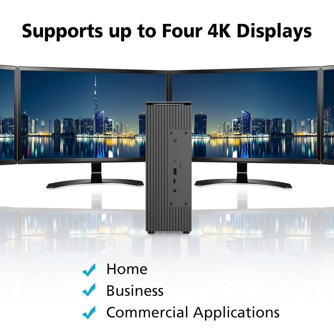 Akasa Turing A50 MKII Fanless Case for ASUS PN51 &amp; PN50 with 5000 &amp; 4000 Series up to AMD Ryzen 7, P