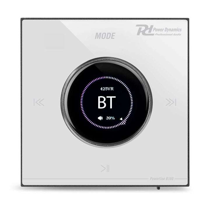 Powerline B100W Wand Stereo Verstärker - Audio Verstärker Bluetooth Unterputz-Einbau System mit 100