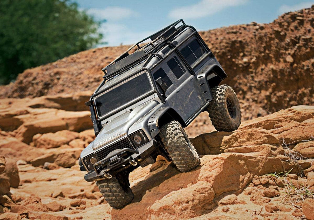Traxxas Landrover Defender Brushed RC Elektro Modellauto Crawler 4WD (4WD) RTR 2.4GHz