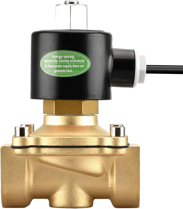 Heschen Elektrisches Magnetventil aus Messing, 2W-250-25KJ, PT1'', AC220V, Direktes Handeln für Wass