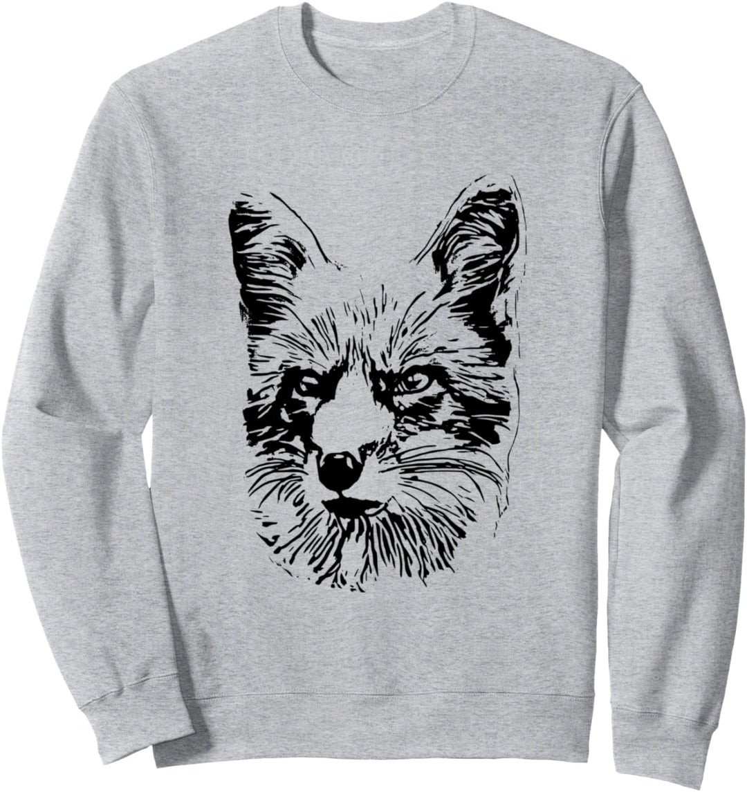 Fuchs schlaue Füchse Tiere Wald schlauer Fuchs Design Sweatshirt