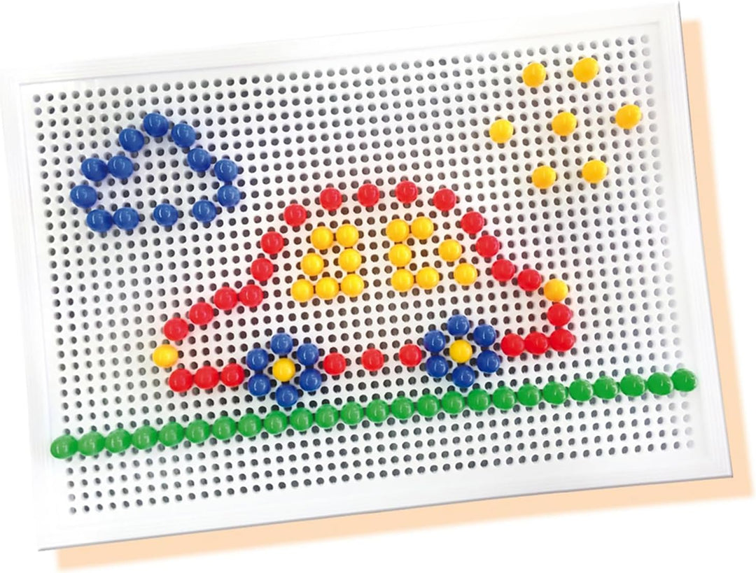 SES Creative Mosaikbrett Mosaike, Gemischte Farben, Mittel Klassisch, Klassisch