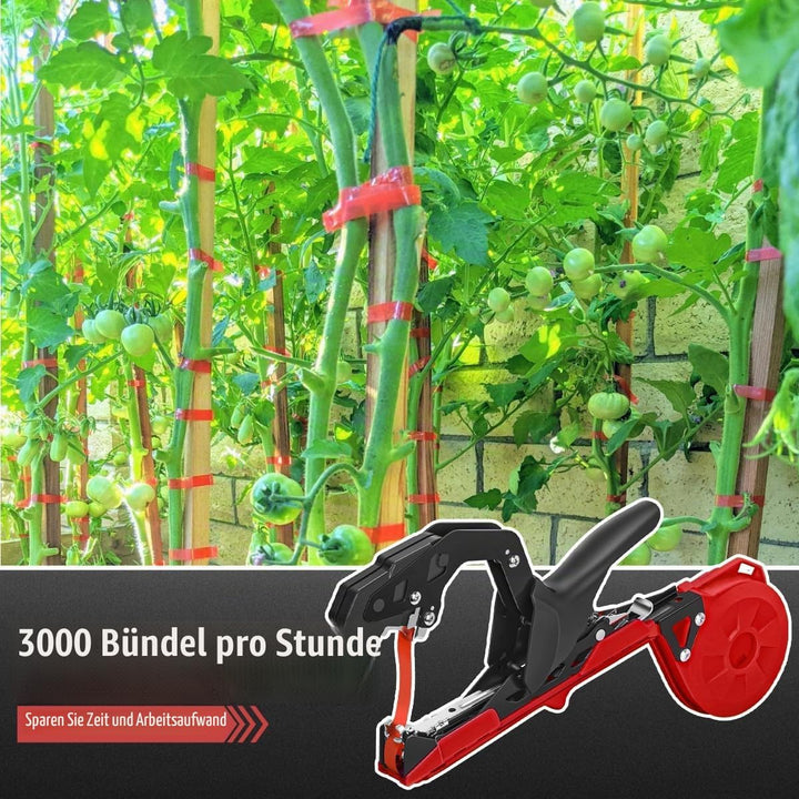 Professionelle Pflanzen Bindezange für Weinberg Tomaten Gurken, Pflanzenbindemaschine ideal für Gärt