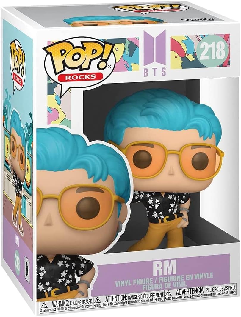 Funko Pop! Rocks: BTS - Dynamite - RM - Vinyl-Sammelfigur - Geschenkidee - Offizielle Handelswaren -