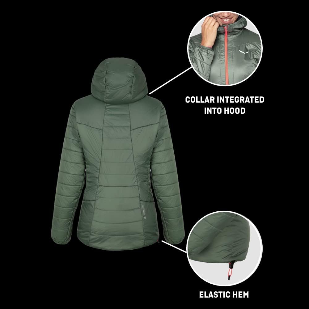 Salewa Damen Catinaccio Twr W Jkt Isolationsjacke mit Wolle gefüttert mauvemood/6080 6571, mauvemood