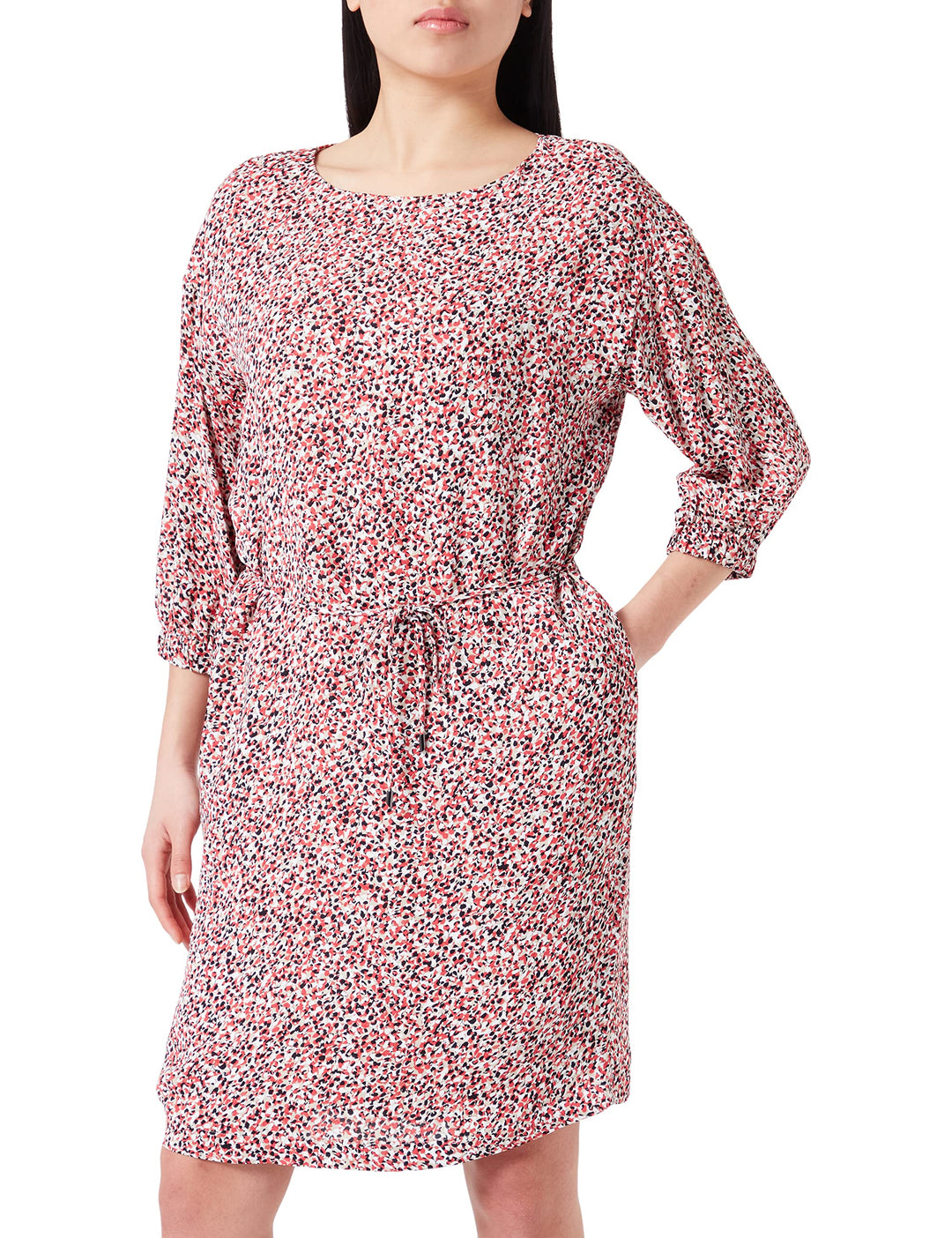 s.Oliver BLACK LABEL Damen Kleid, 38 45a5 Mehrfarbig|pink
