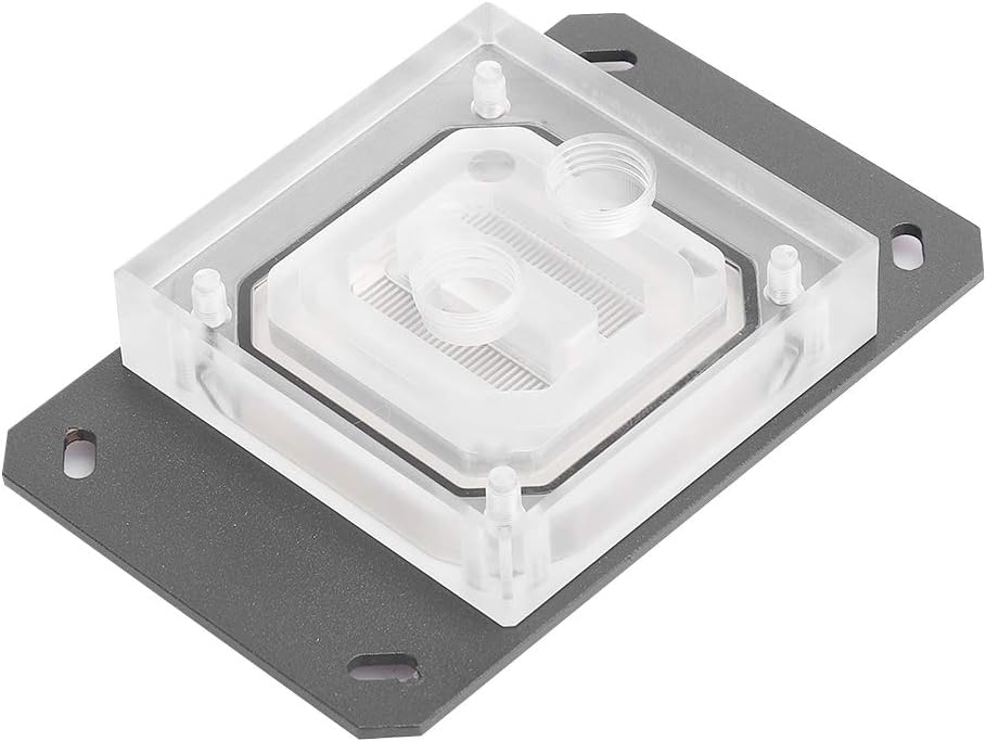 ASHATA Wasserkühlblock, CPU Wasserblock für AMD-Serie AM3/AM4-Desktop-Peripheriegeräte Computerzubeh