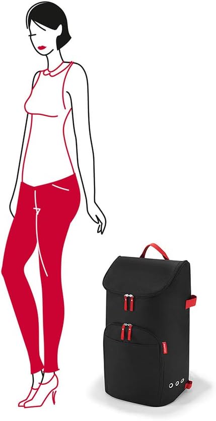 Set aus citycruiser Rack + Bag + bottlebag DEDFZJ Schwarz, Schwarz
