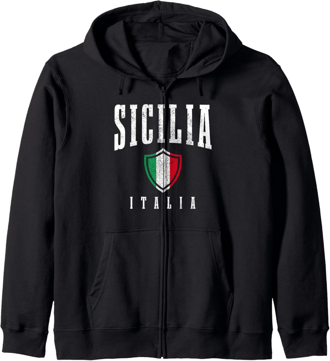 Sizilien Italien Sizilien Italien Italien Italien Flagge Pride Kapuzenjacke