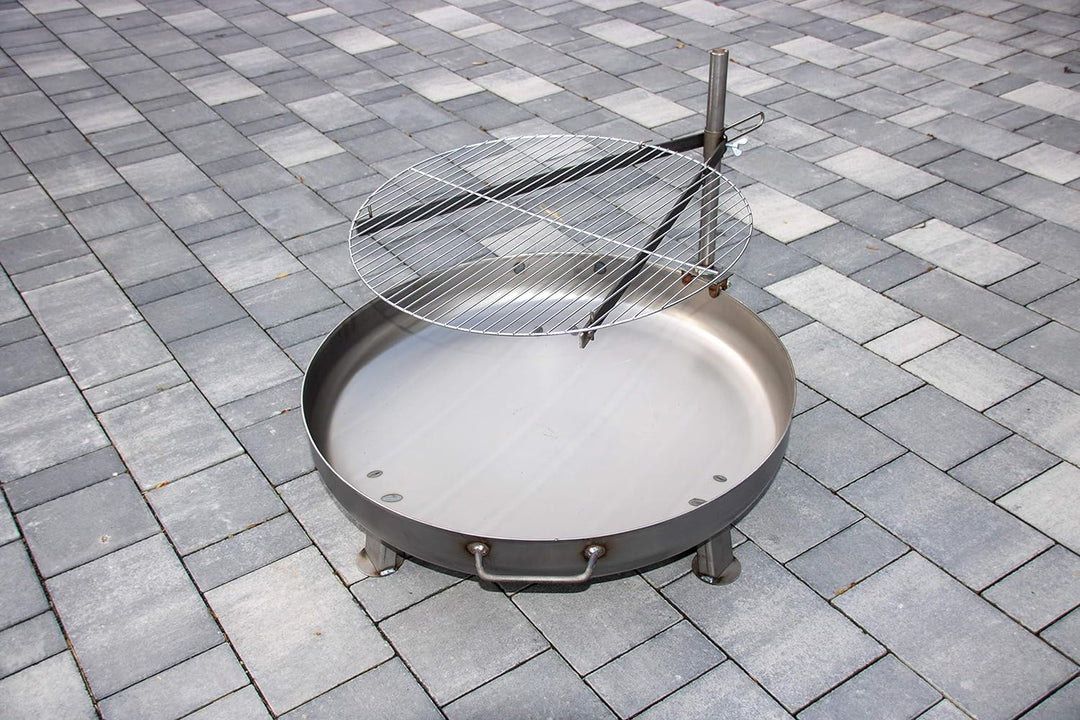 Grillrost Ø 60 cm für alle Feuerschalen ; Universell einsetzbarer Grillrost für alle Feuerschalen mi