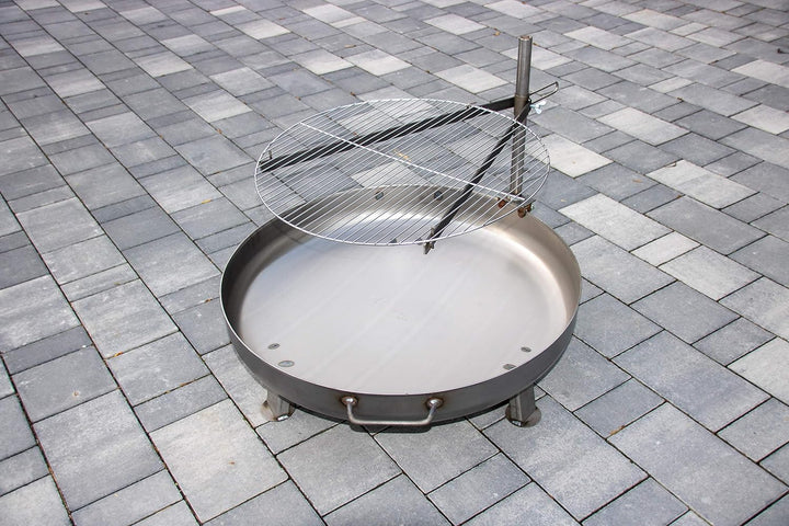 Grillrost Ø 60 cm für alle Feuerschalen ; Universell einsetzbarer Grillrost für alle Feuerschalen mi