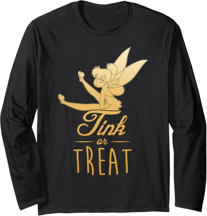 Disney Peter Pan Tinker Bell Tink Or Treat Halloween Langarmshirt