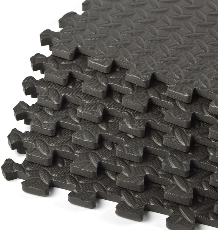 Apollo Schutzmatte 6er Set, 60 x 60 x 1,2cm, rutschfeste Trainingsmatten, Unterlegmatten aus hochwer