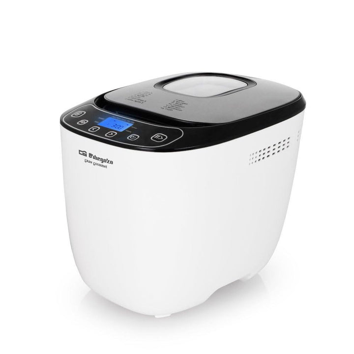 Orbegozo MHP 3500 Automatischer Brotbackautomat / 12 vorkonfigurierte Programme/Timer/LCD-Display/An