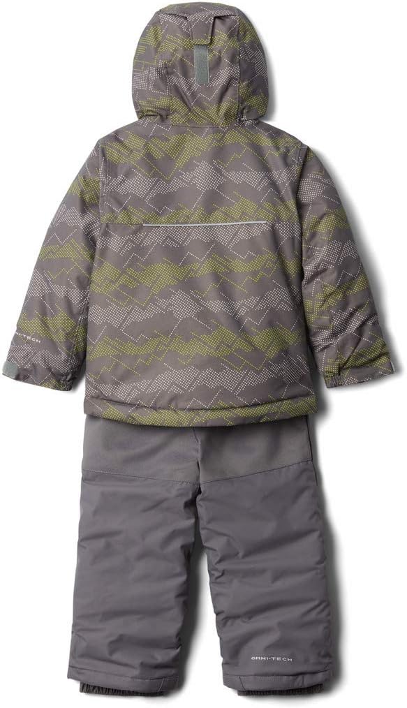 Columbia Buga Set für Kleinkinder, 3 Jahre City Grey Dot Scape Print/Columbia Grey, 3 Jahre City Gre