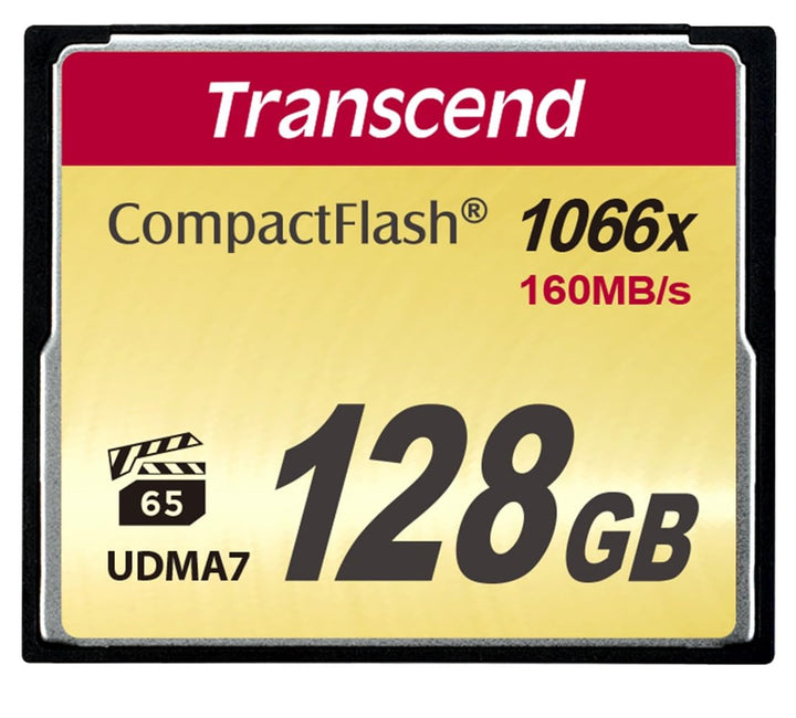 Transcend 128GB CompactFlash 1000 Speicherkarte TS128GCF1000 128GB CF1066X