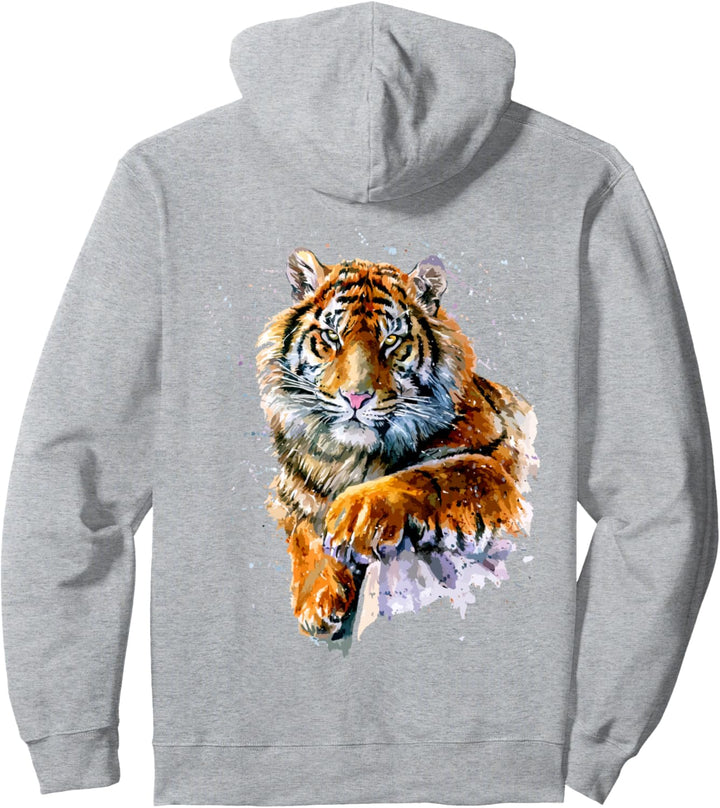 Die Bengalen Tiger, Farbe Pullover Hoodie