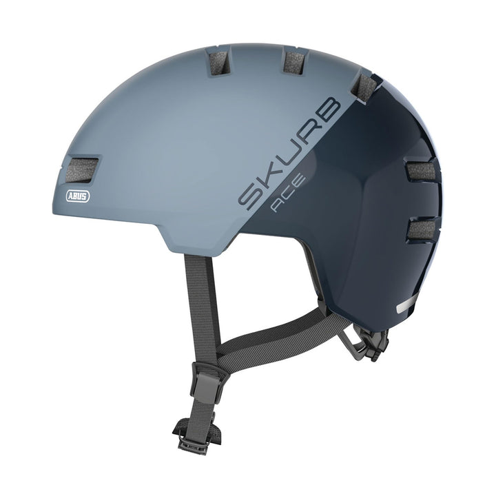 ABUS Stadthelm Skurb ACE - Stylischer Fahrradhelm im Alltag, beim Skaten, BMX-Fahren oder Longboarde